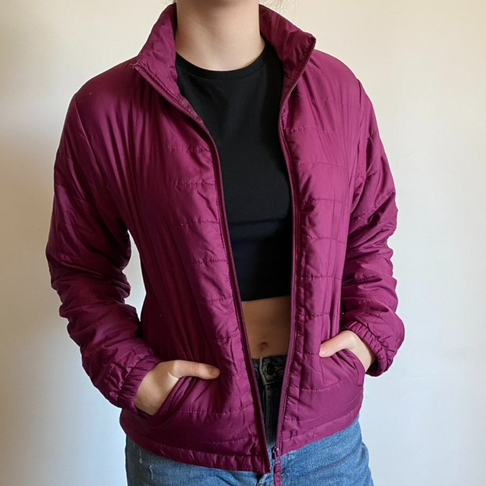Purple lightweight jacket